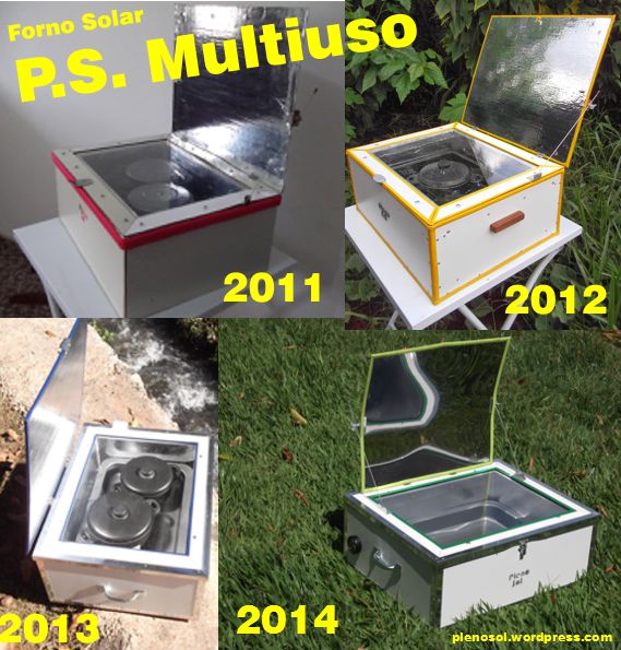 Forno Solar P.S.Multiuso evolução